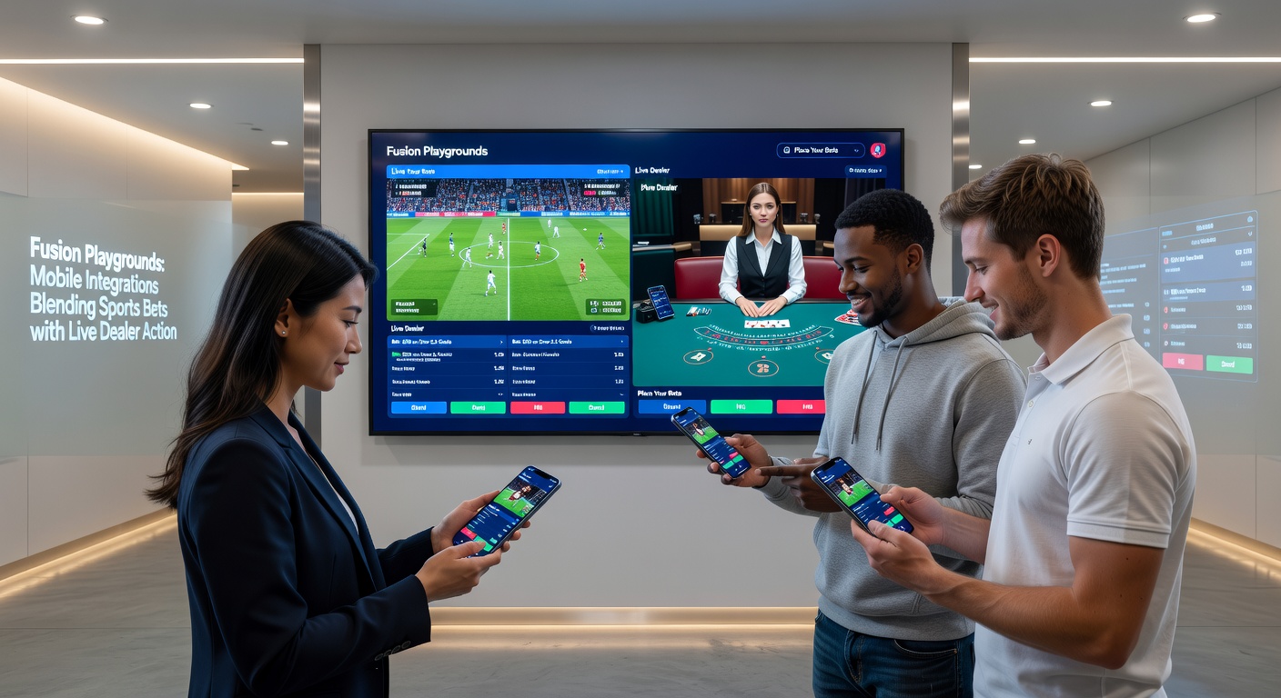 Close-up of a mobile device interface showing live tennis match betting overlaid with a craps table game, demonstrating multi-game fusion in action