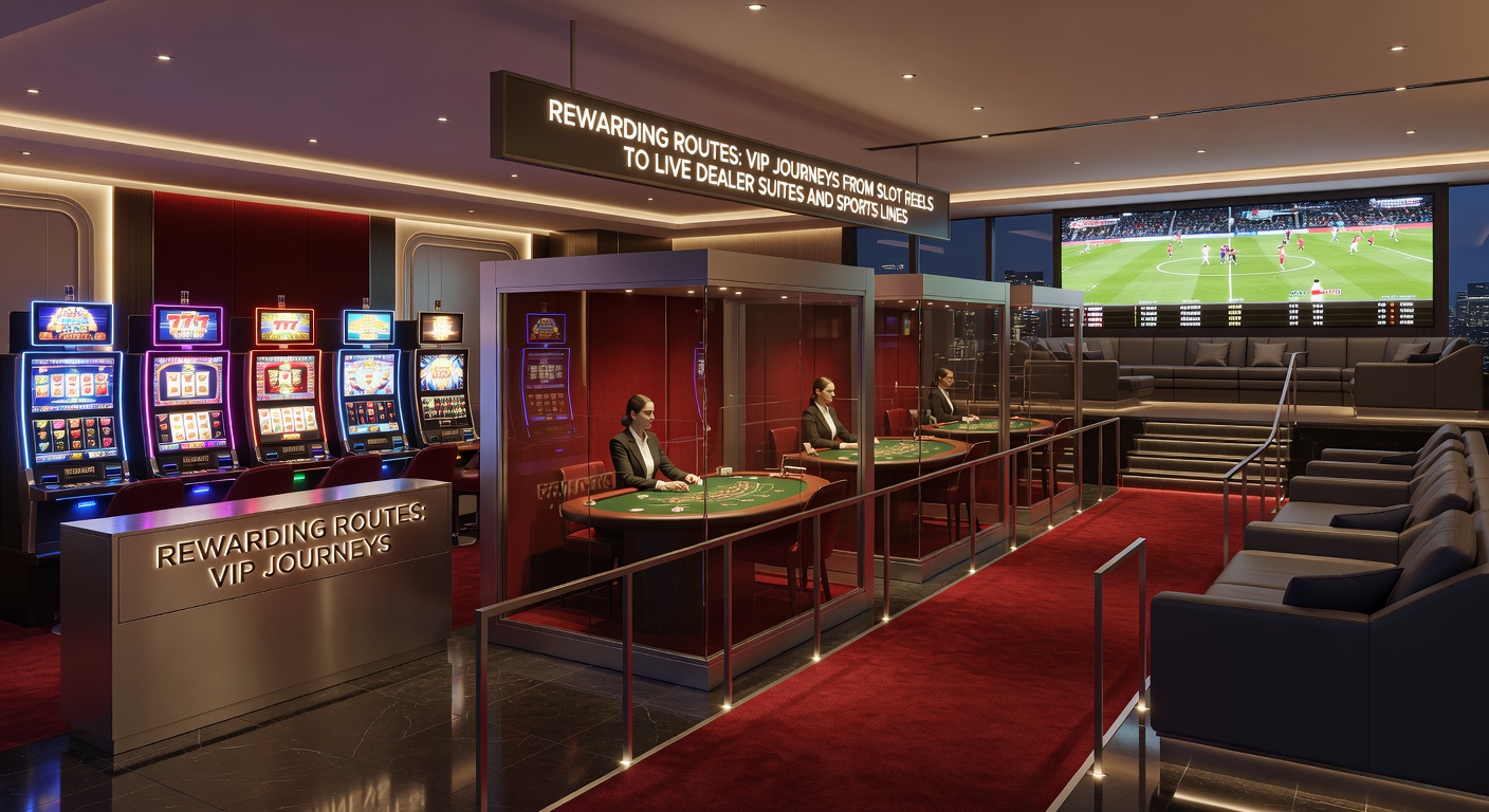 Dynamic VIP dashboard displaying rewards from slots, live dealers, and sports betting lines
