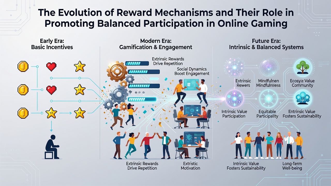 Infographic showing layered reward structures in current online gaming environments